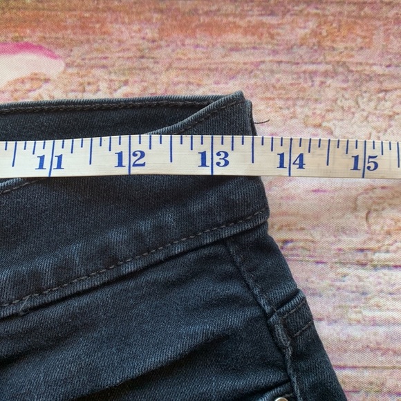 Levi’s Perfectly Slimming 512 Black Skinny Jeans • Sz 6M - Picture 6 of 12